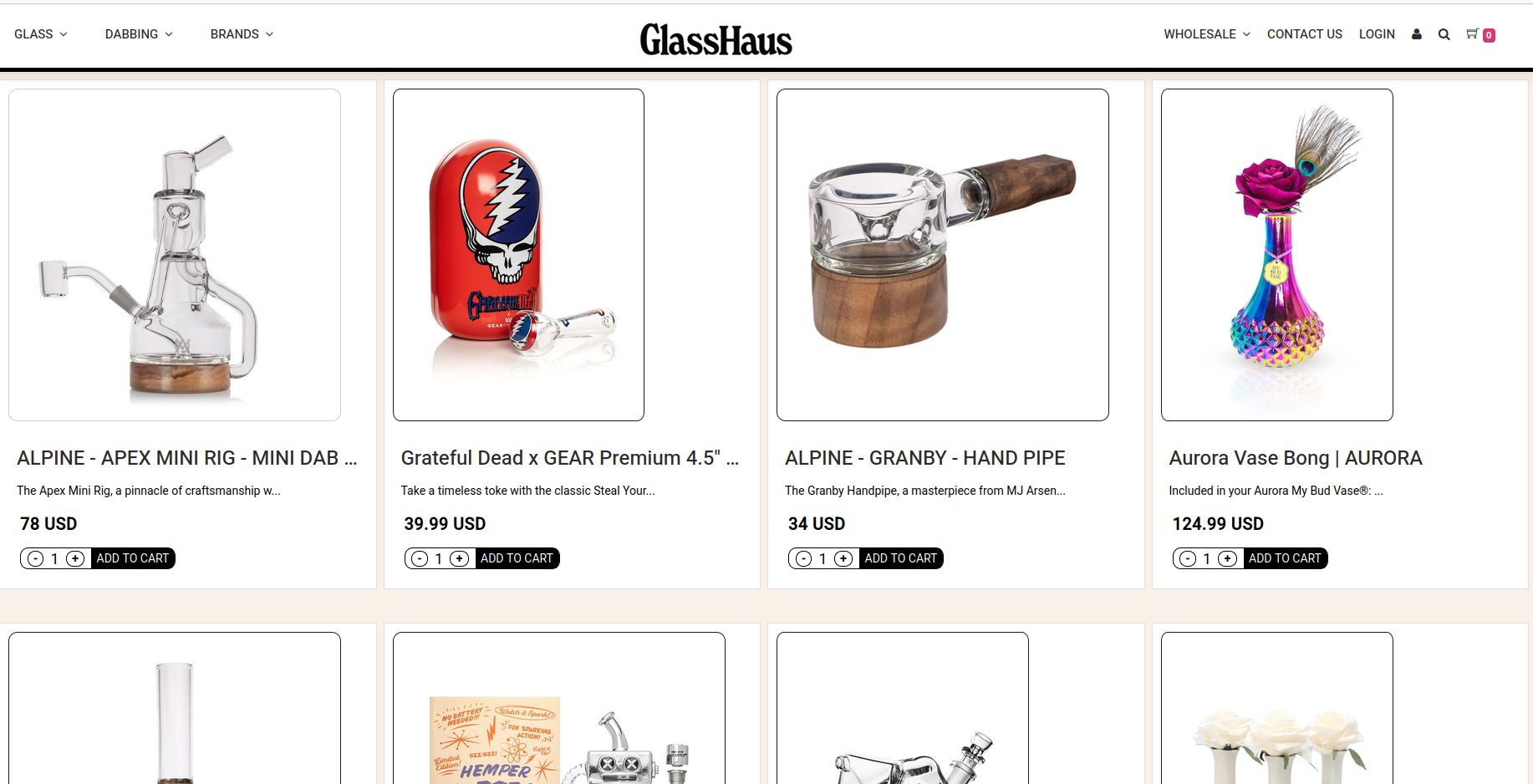 GlassHaus project