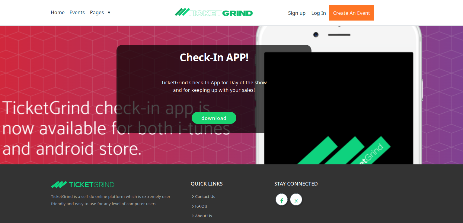TicketGrind – Online Event Ticketing Platform